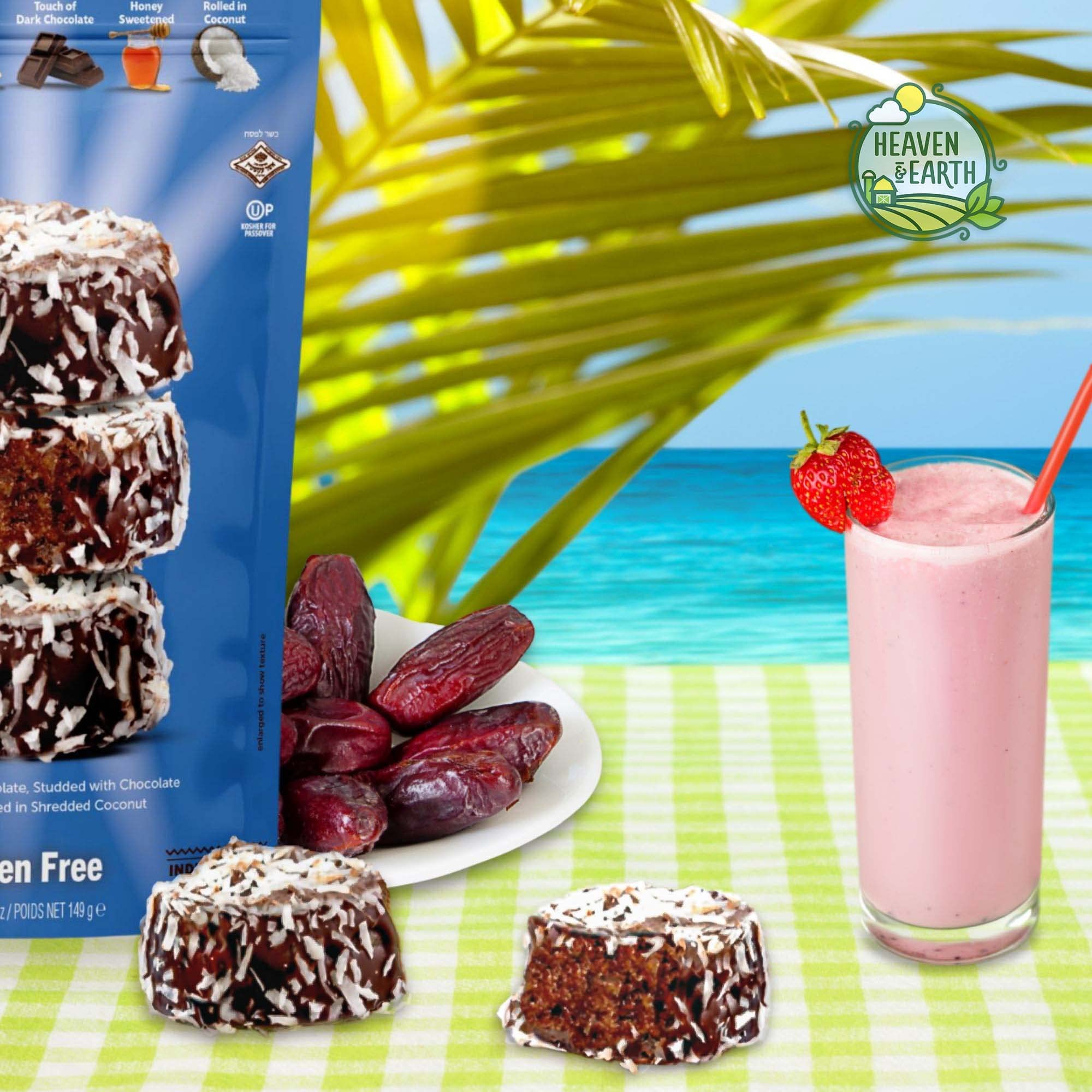 Heaven & Earth individually wrapped date snacks for on-the-go enjoyment