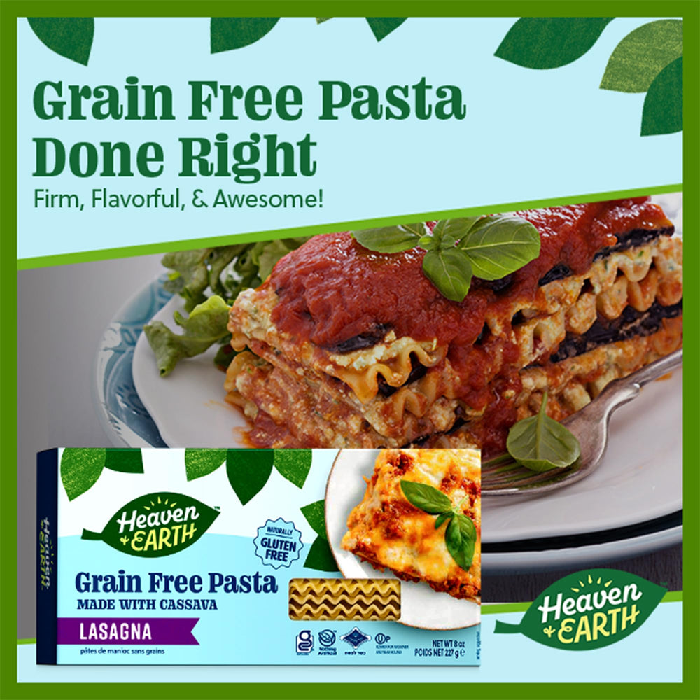 HEAVEN & EARTH pasta cooks in minutes for busy weeknights.