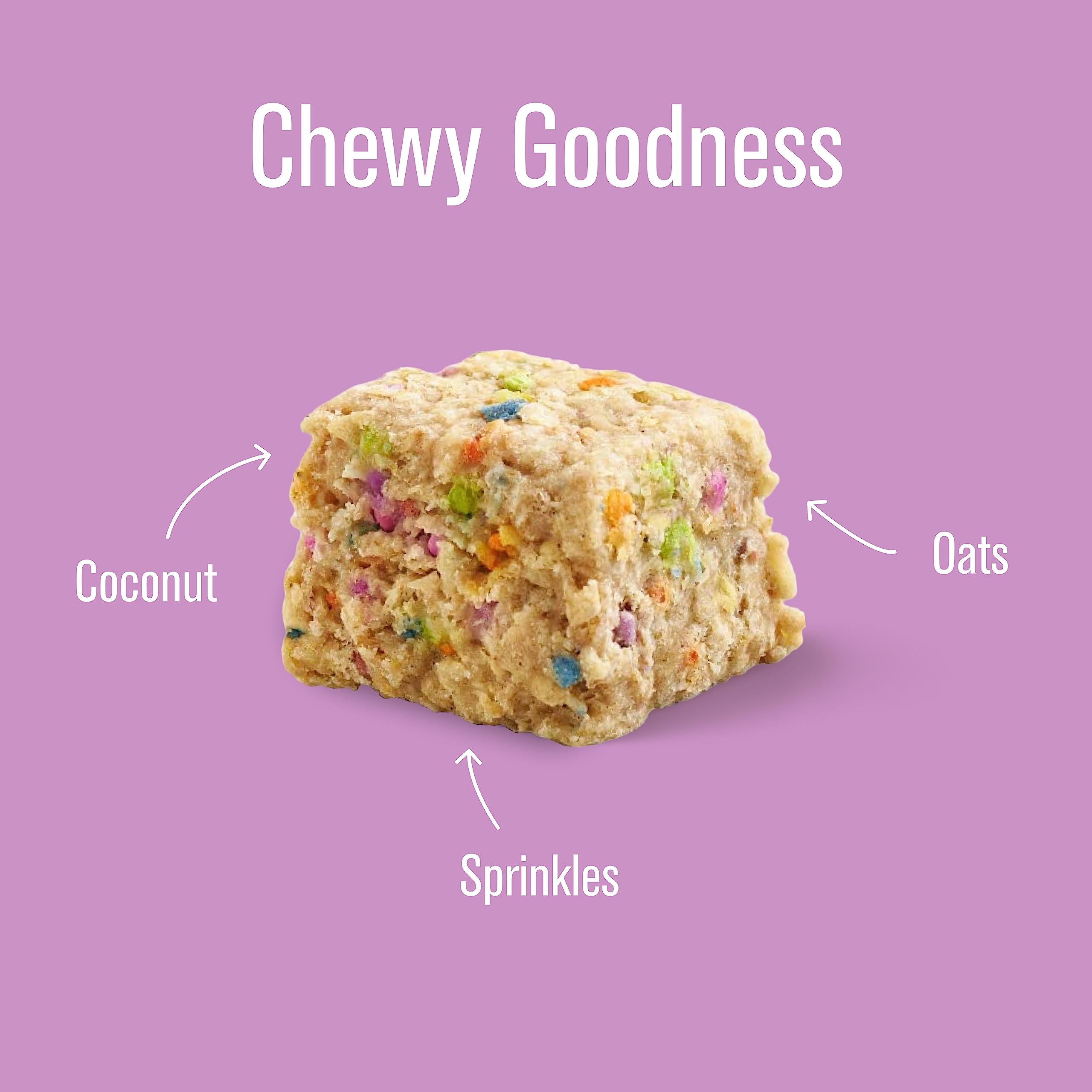 Coconut shreds highlight Heavenly Hunks Birthday Cake ingredients.