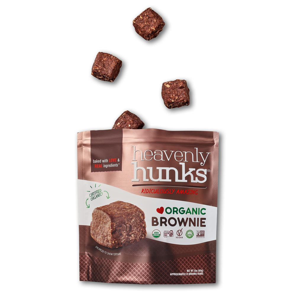 Heavenly Hunks oats and coconut closeup showcases wholesome gluten-free goodness.