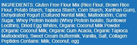 Heavenly Waffles Mix 9g protein for a satisfying start to the day