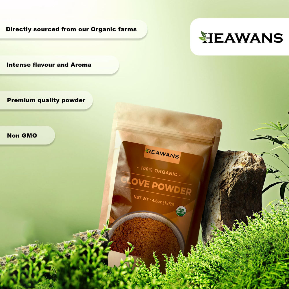 Heawans clove ground enhances chai tea with depth and aroma.