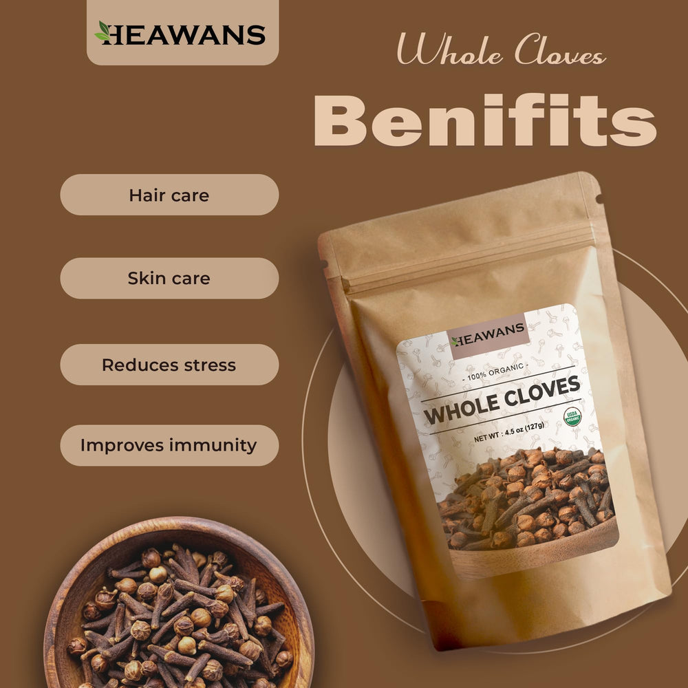 Heawans 4-5 oz packaging for convenient pantry storage.