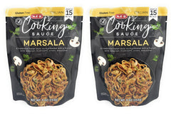 HEB Marsala cooking sauce mix two-pack ready to elevate weeknight meals.