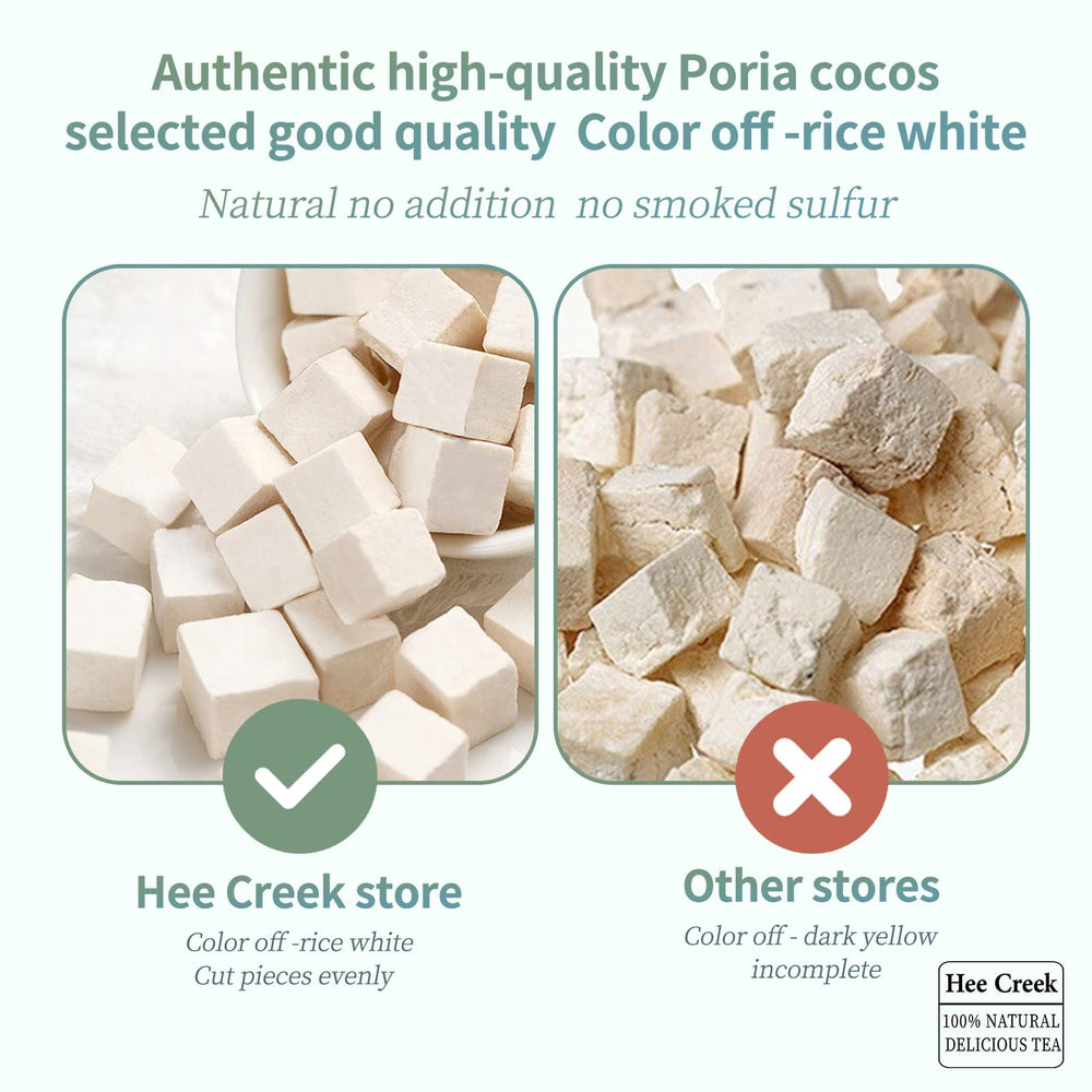 Hee Creek Poria Cocos sealed packaging preserves freshness and aroma