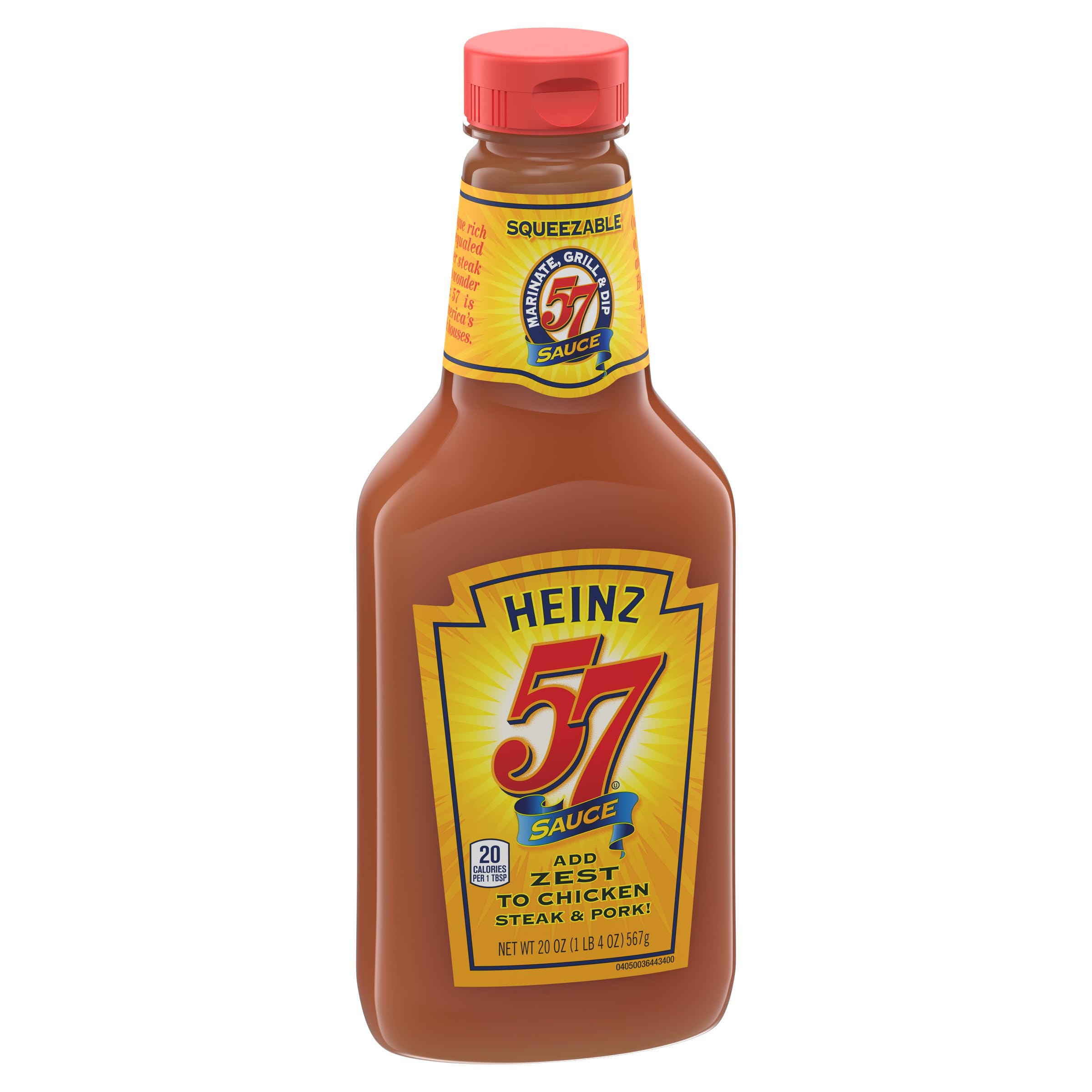 Meal prep with HEINZ 57 sauce as a marinade