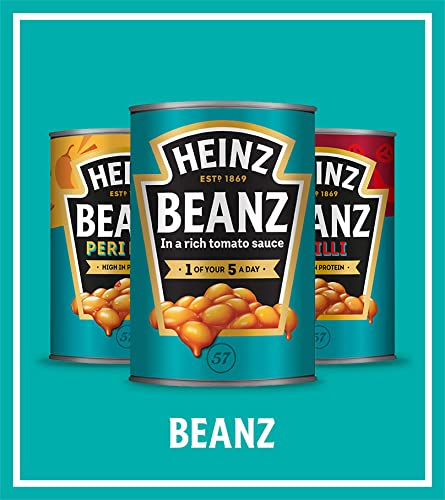 Serving Heinz Baked Beanz on toast for a simple meal.