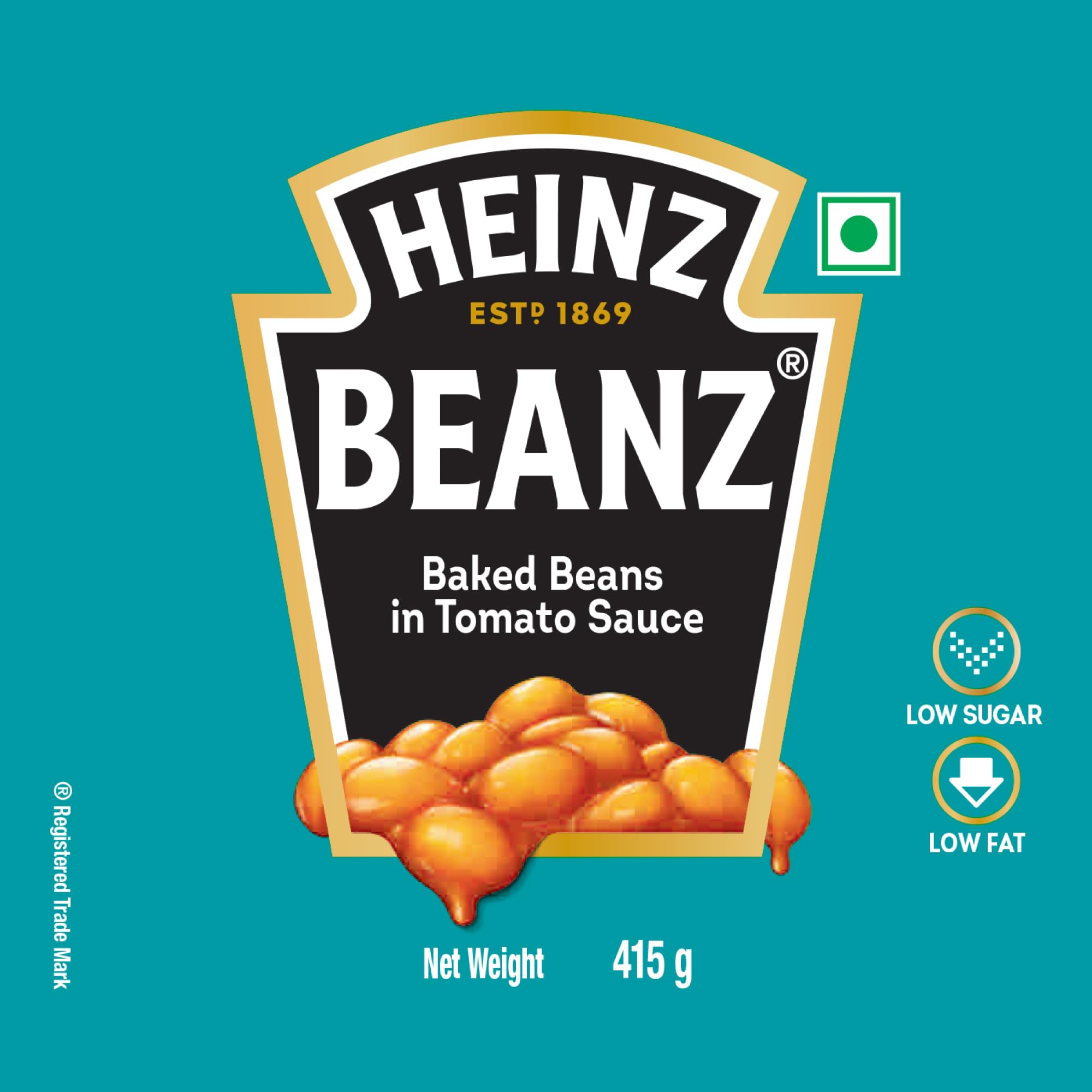Heinz Beanz shelf pack, pantry-ready for easy weeknight options.