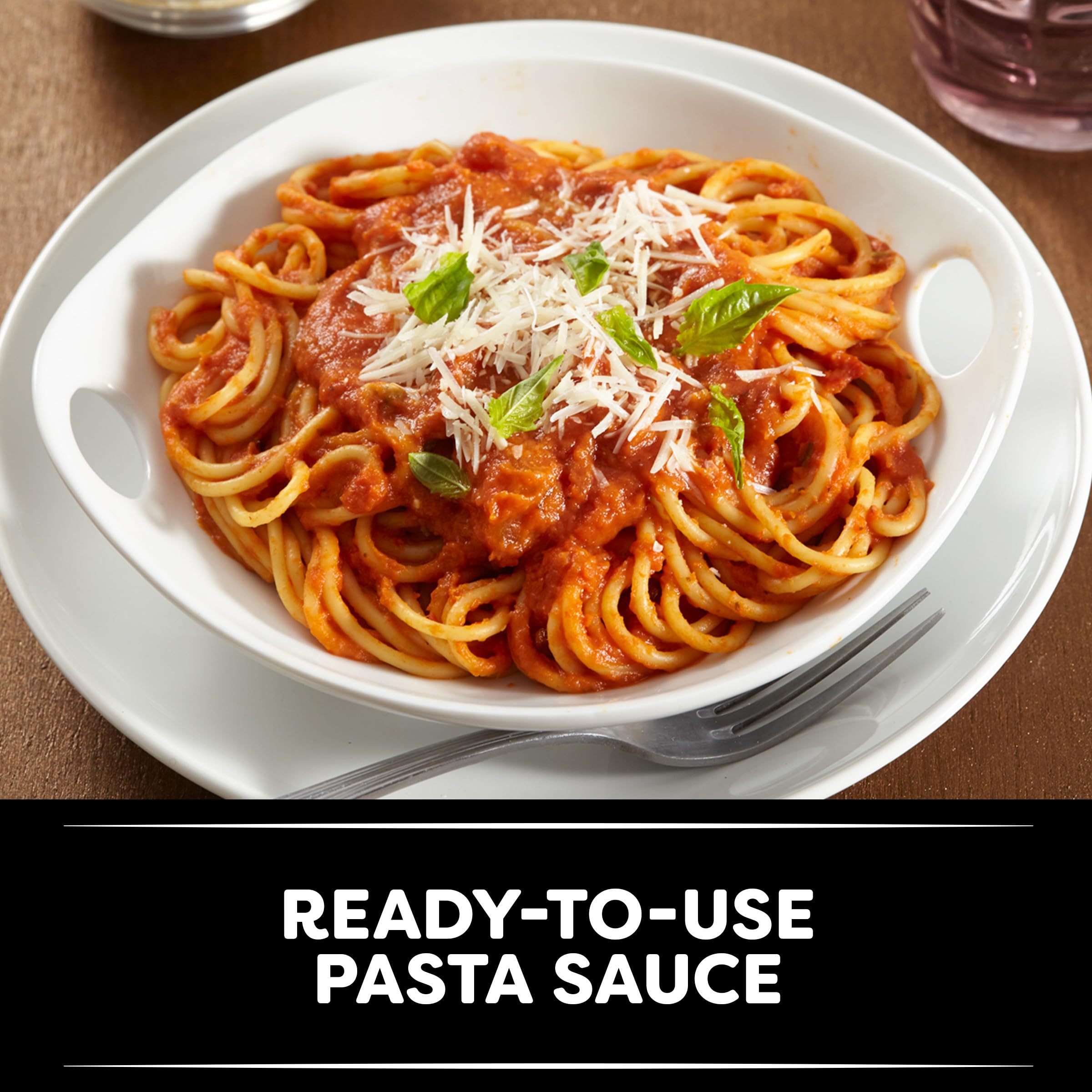 HEINZ Escalon ground tomatoes poured over bowl for thick sauce base