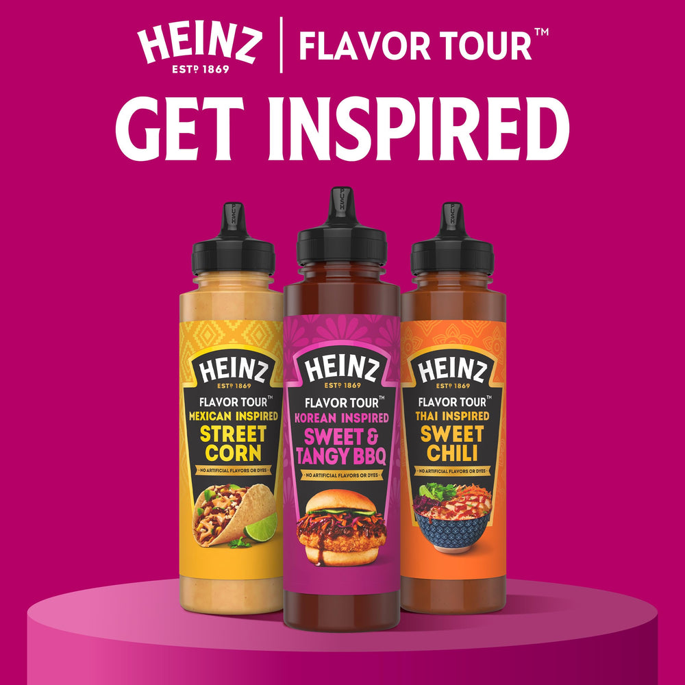 Pantry-ready Heinz Flavor Tour sauce opens up dinner possibilities.