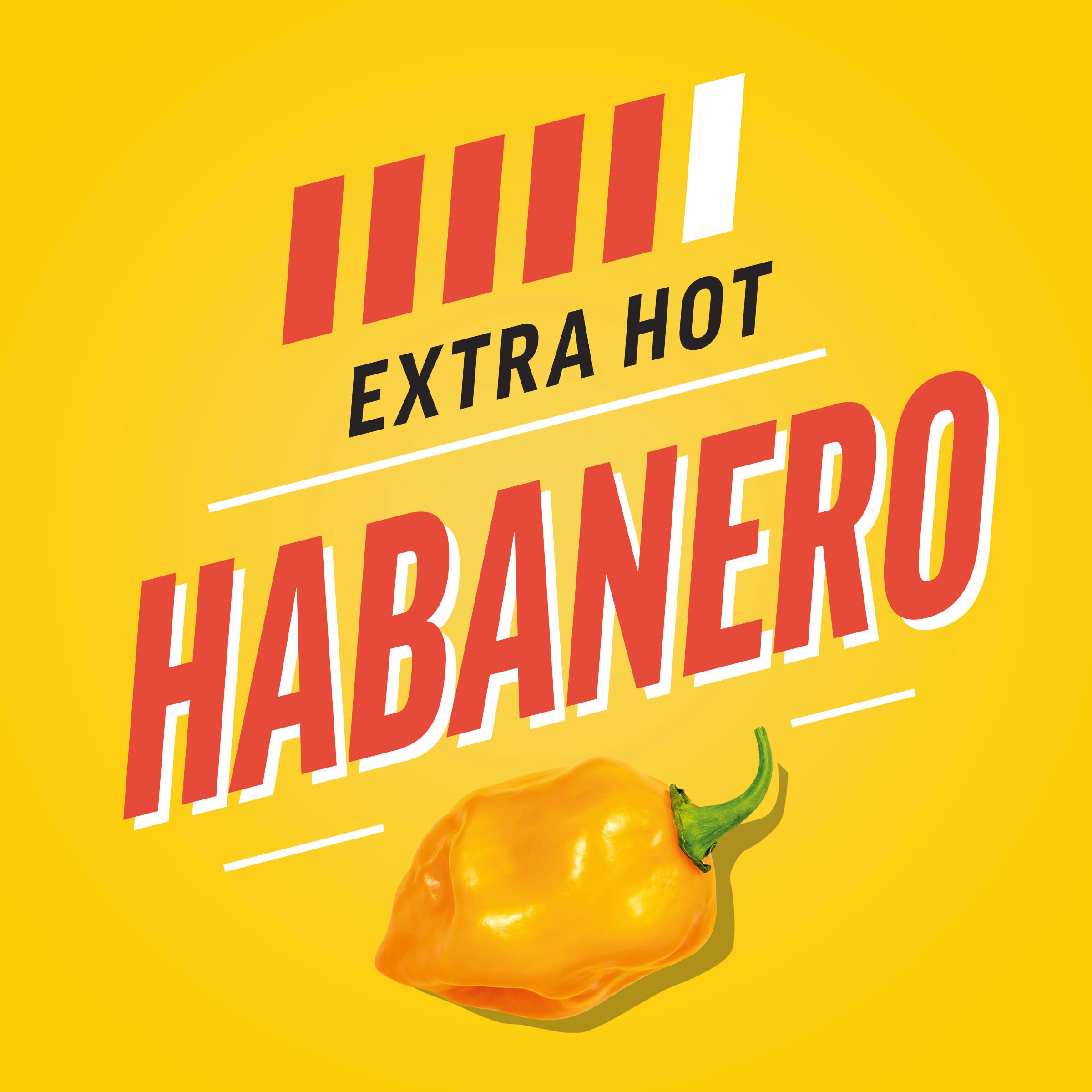 Breakfast sandwich topped with Heinz habanero ketchup for kick.