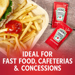 Bulk pack of 1000 Heinz Ketchup packets for venues and events