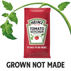 Heinz Ketchup pairs with burgers, fries, and hot dogs.