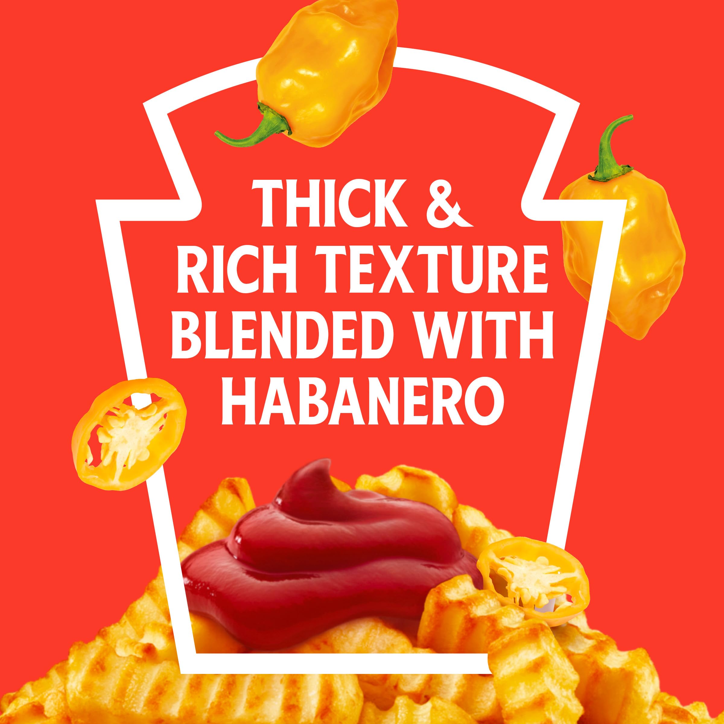 Mess-free serving thanks to the easy squeeze bottle.