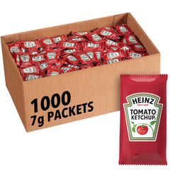 Heinz Ketchup single-serve packet for convenient meals on the go