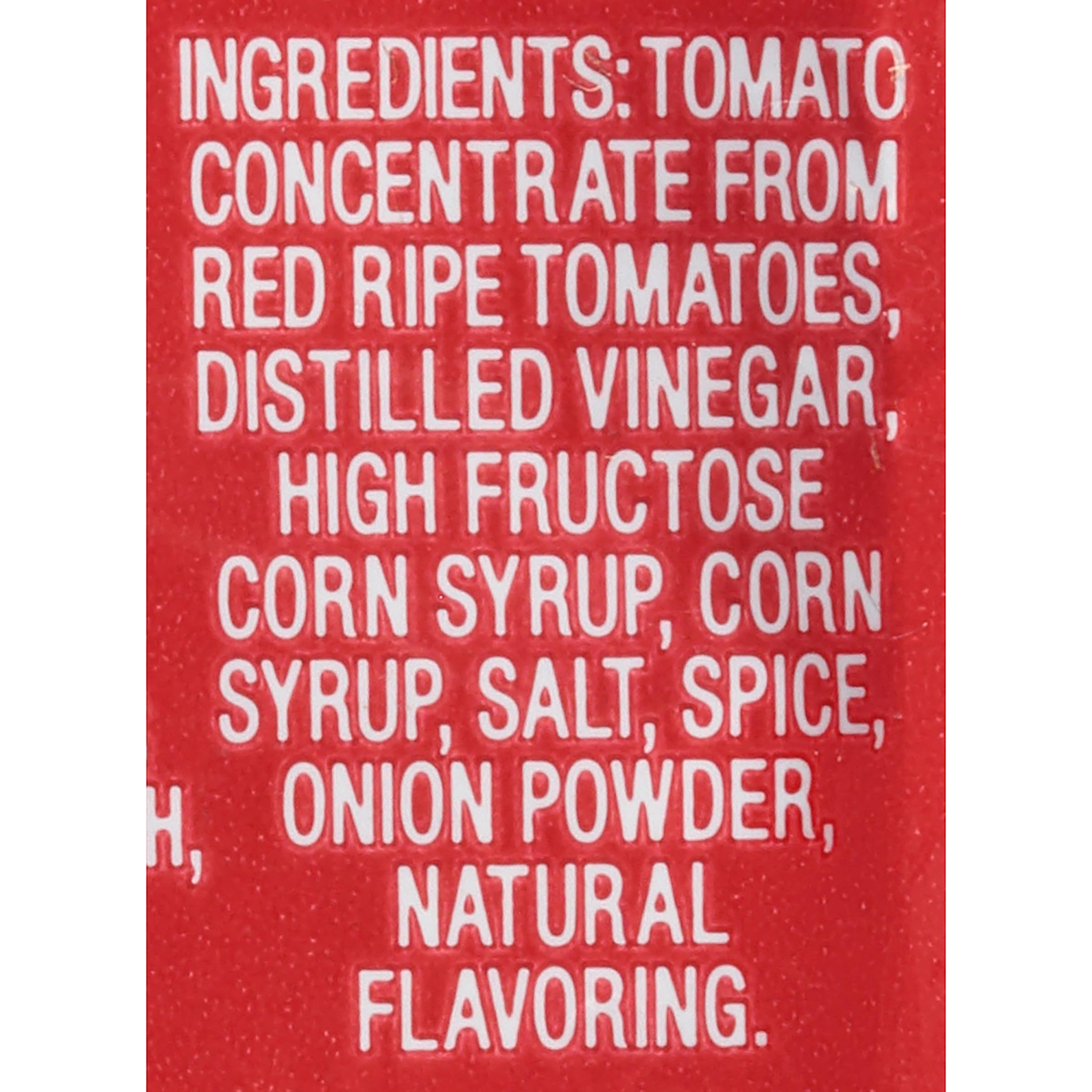 Heinz Ketchup single-serve packet in a takeout setting for quick service