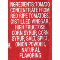Heinz Ketchup single-serve packet in a takeout setting for quick service