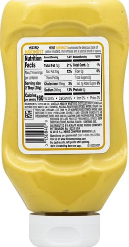 Heinz Mayomust bottle pour for easy topping