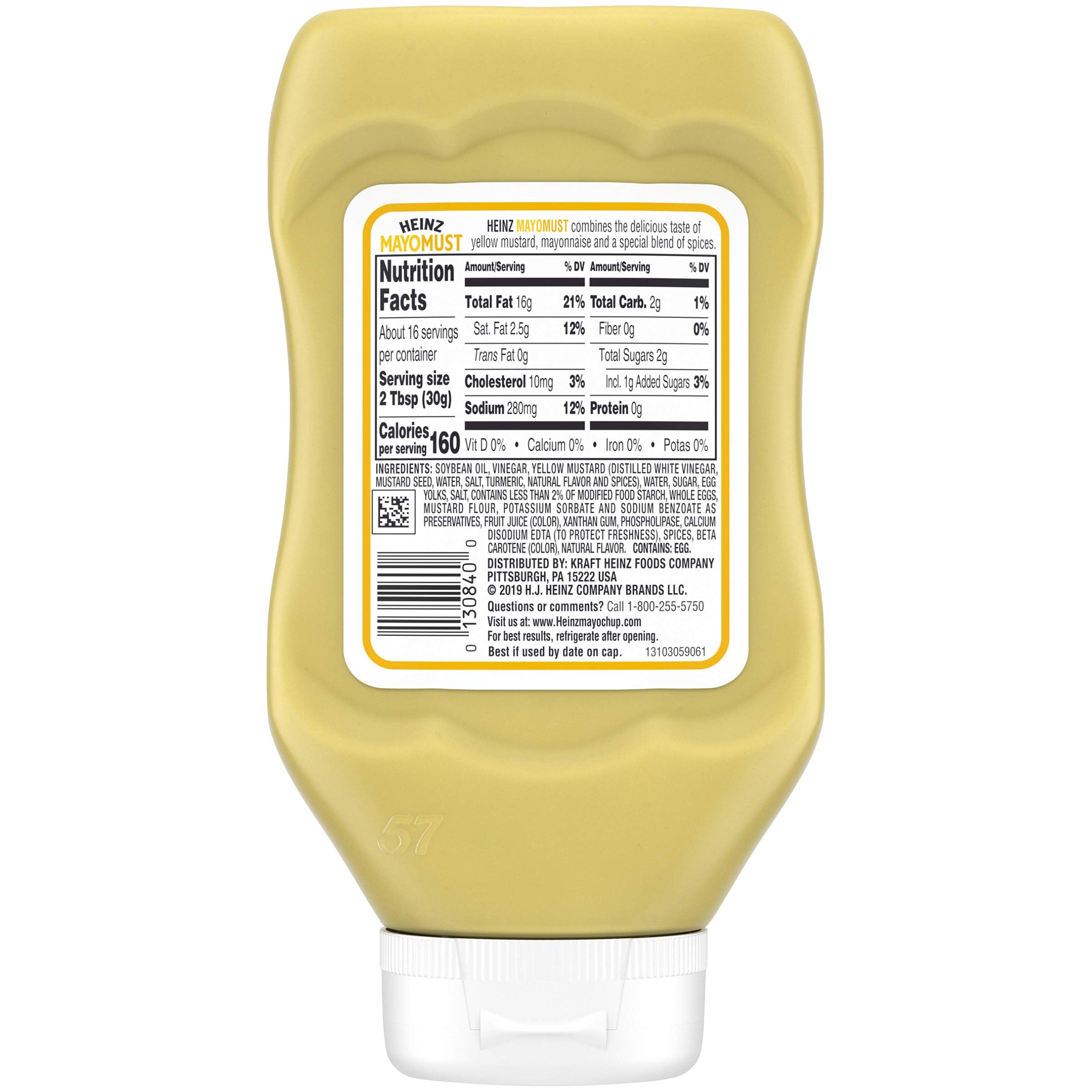 Heinz Mayomust squeeze bottle, easy to use and clean