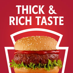 HEINZ Organic Tomato Ketchup bottle pour for easy serving