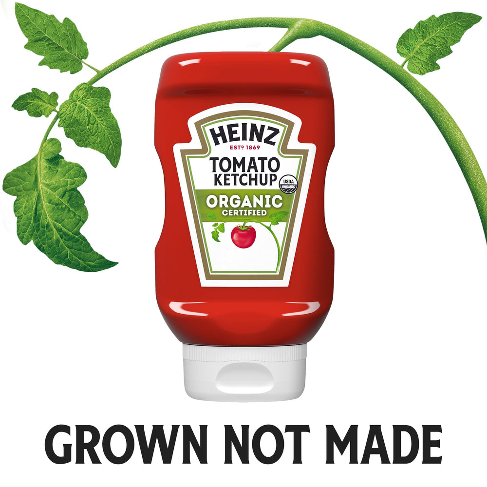 HEINZ Organic Tomato Ketchup fries dipping for crisp bites