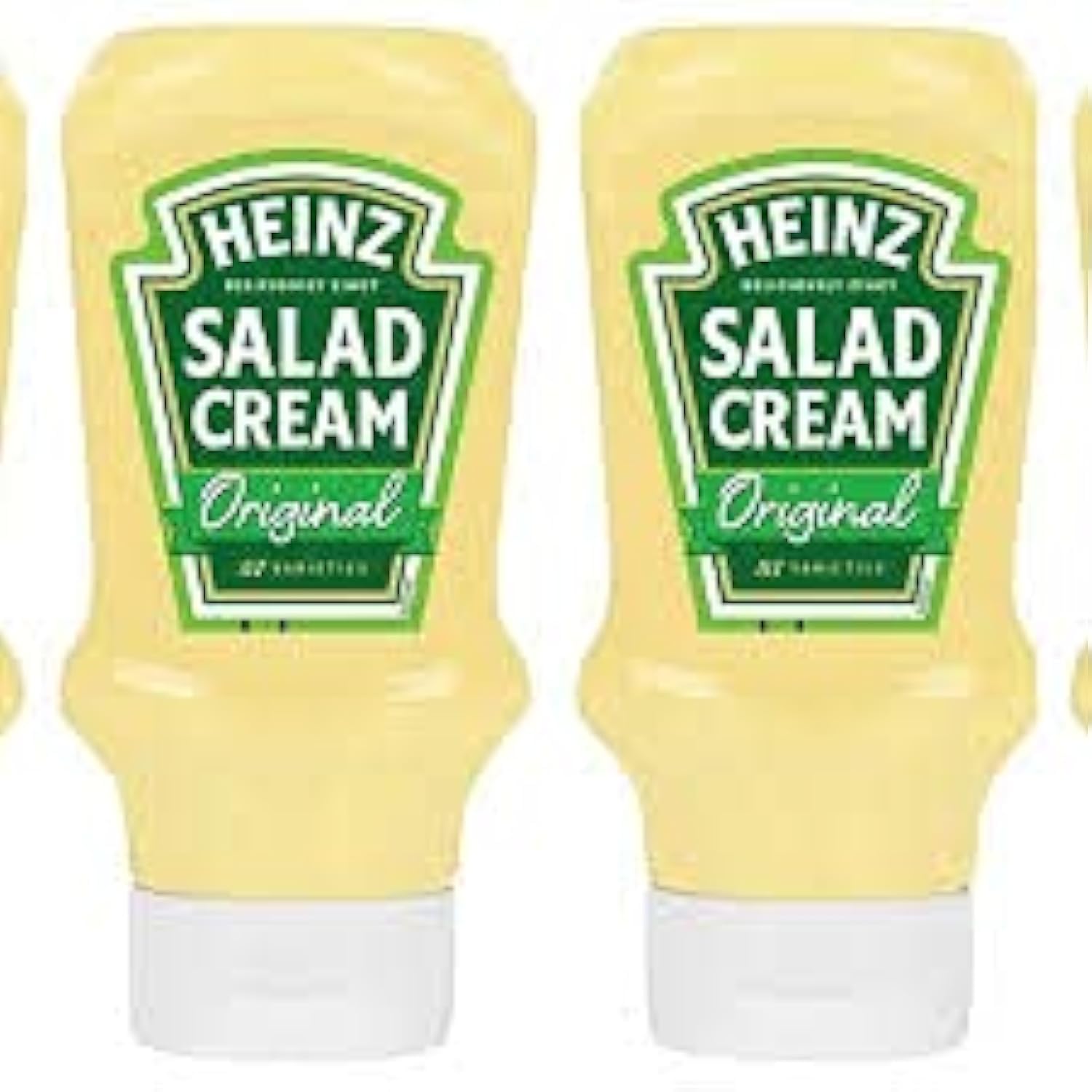 Heinz Salad Cream squeeze-top bottle for easy, mess-free salads