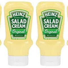 Heinz Salad Cream squeeze-top bottle for easy, mess-free salads