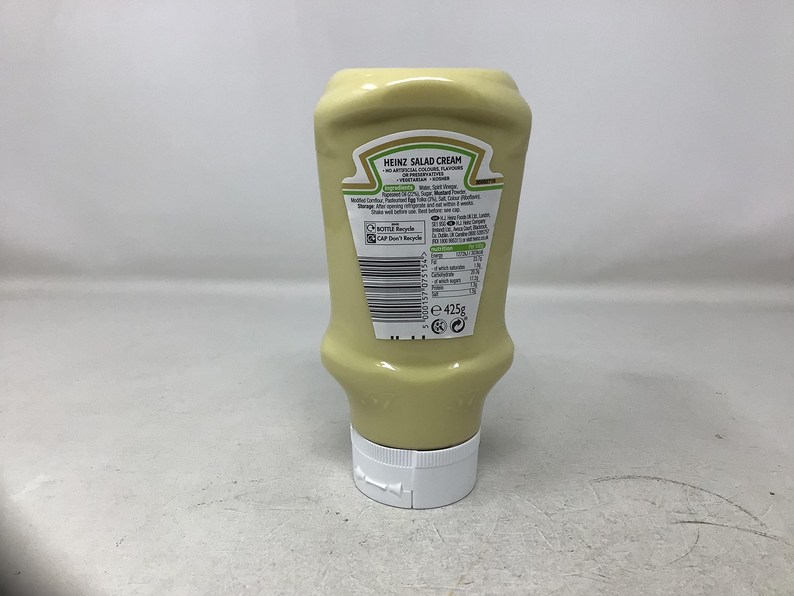 Two-pack Heinz Salad Cream bottles ready for sandwiches and dips