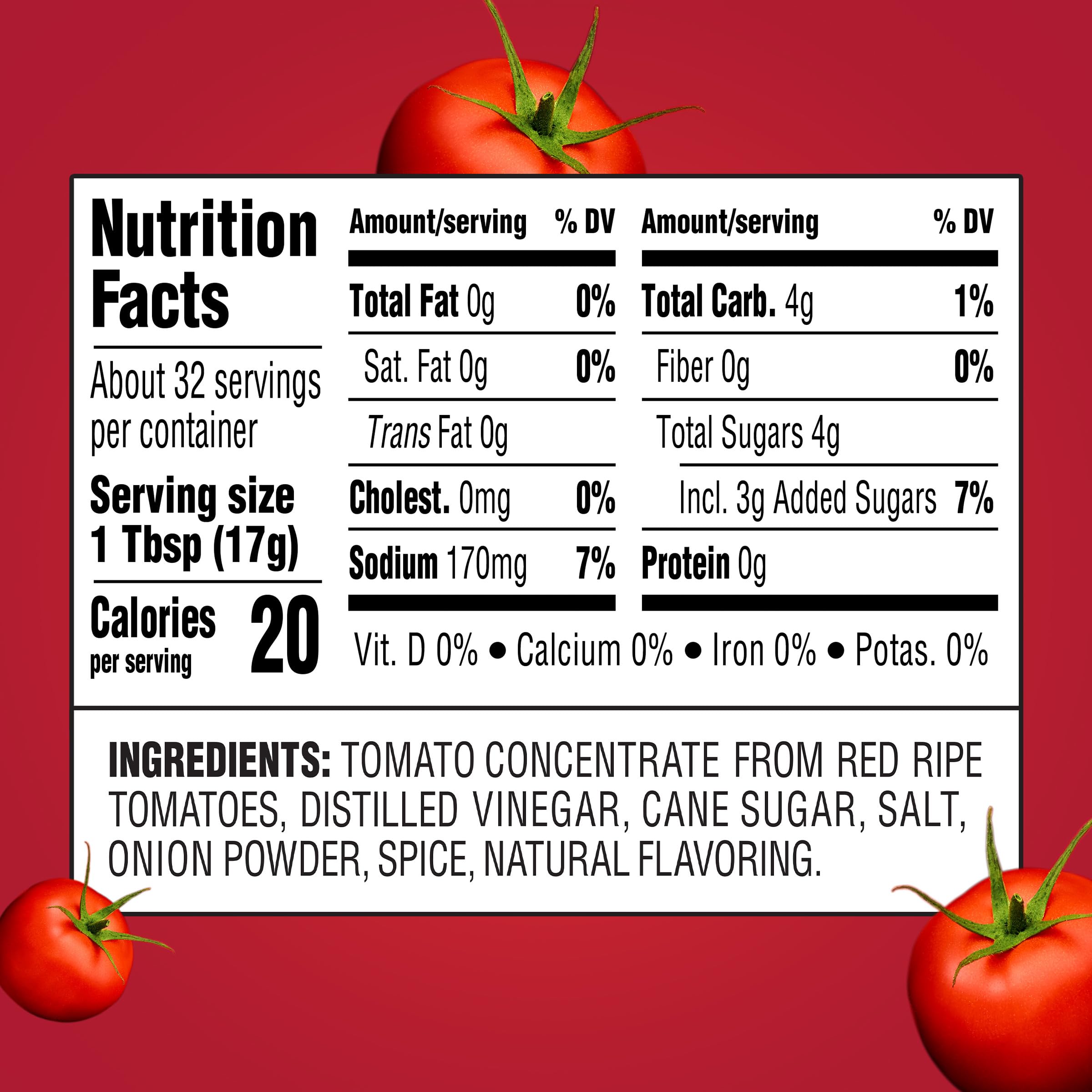 HEINZ Simply Tomato Ketchup bottle with flip cap for easy squeezing