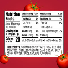 HEINZ Simply Tomato Ketchup bottle with flip cap for easy squeezing