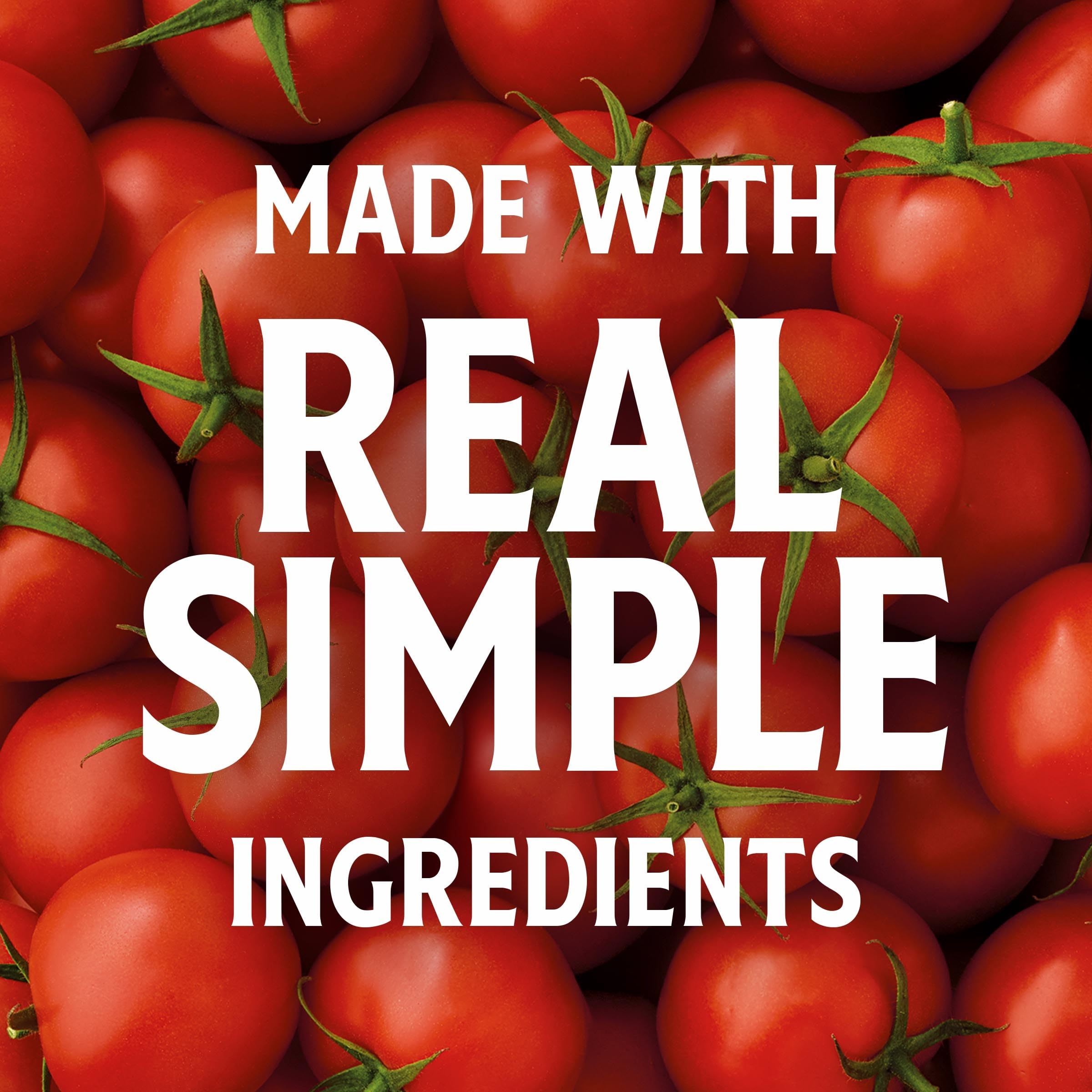 Gluten-free Heinz Simply Tomato Ketchup on a pantry shelf