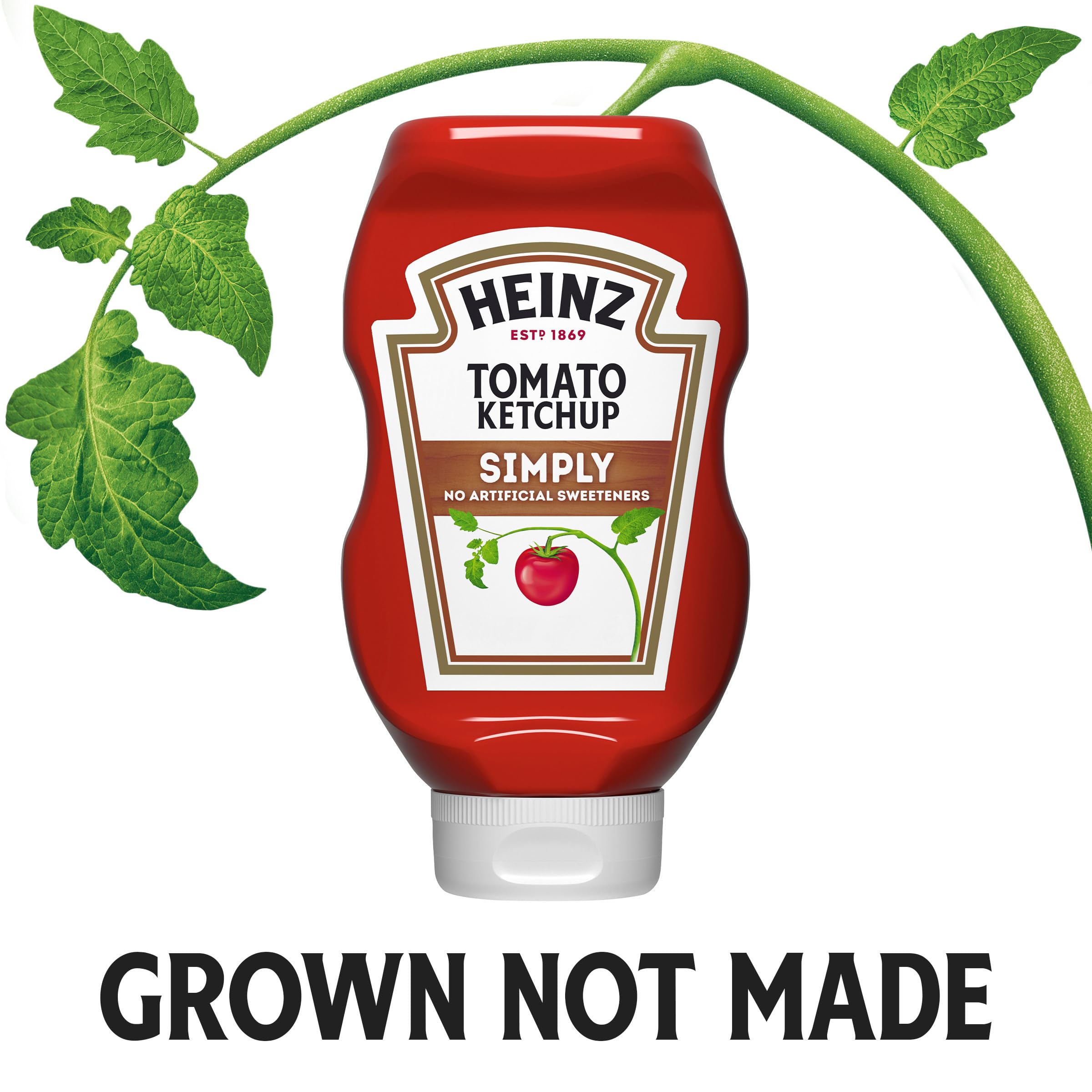 HEINZ Simply Tomato Ketchup on a hot dog, classic topping