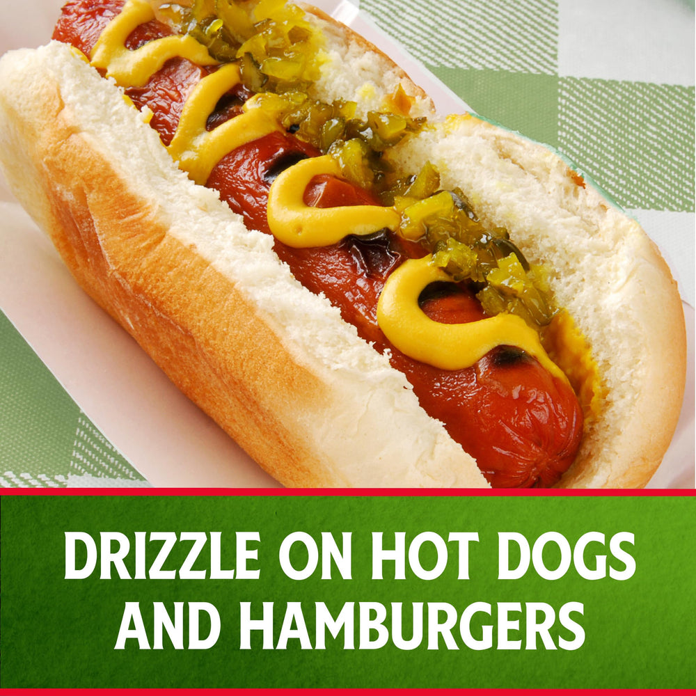 Turmeric notes in Heinz Sweet Relish provide a warm, nuanced finish.