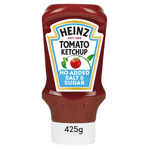 Dipping fries in HEINZ No Added Sugar and Salt ketchup for a lighter option.