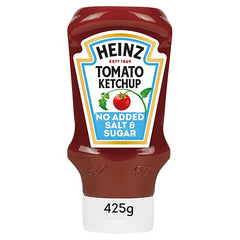 Dipping fries in HEINZ No Added Sugar and Salt ketchup for a lighter option.
