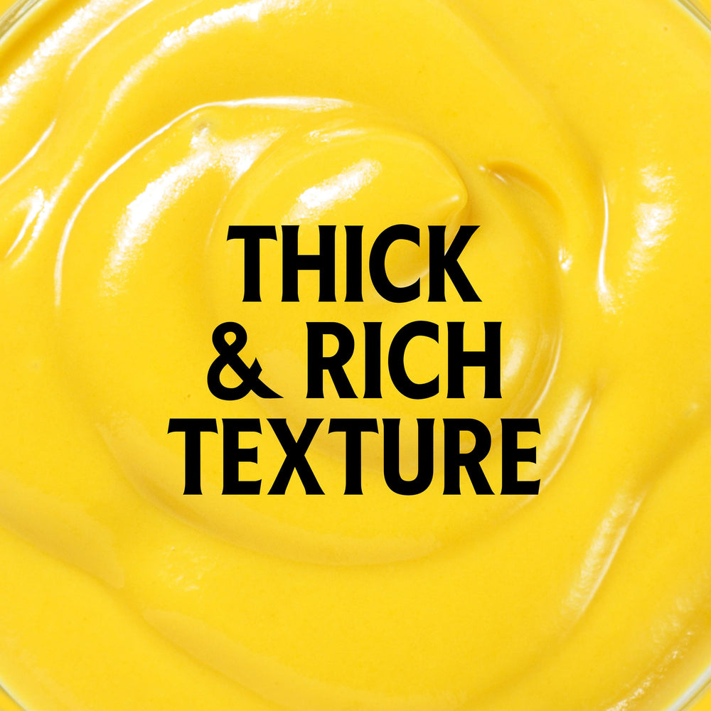 Heinz Yellow Mustard inverted bottle enables mess-free squeezing