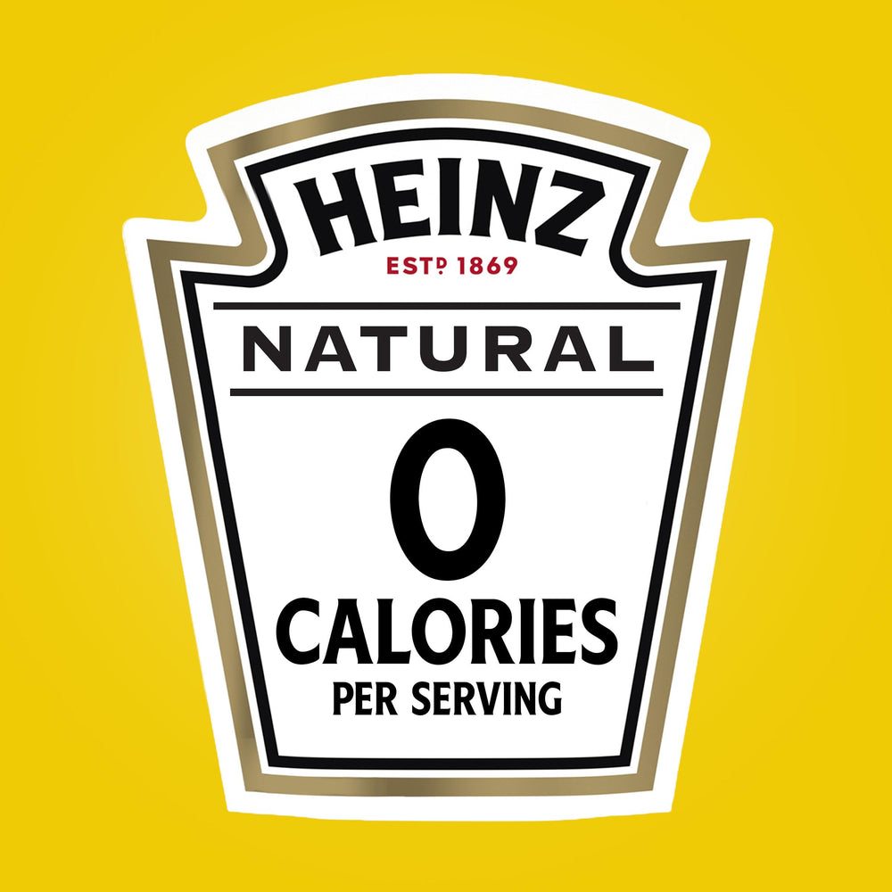 HEINZ Yellow Mustard kosher-certified condiment for trusted meals.