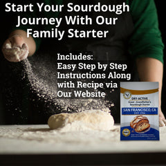Gift-ready Sofia starter display ideal for home bakers and celebrations.