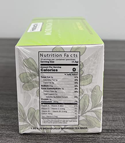 Heladiv Moringa Tea bags closeup highlighting convenient, individually sealed sachets.