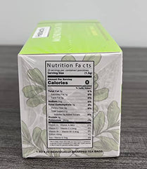 Heladiv Moringa Tea bags closeup highlighting convenient, individually sealed sachets.