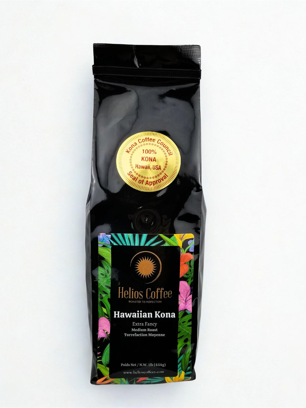 Helios Kona aroma in a steaming cup, inviting morning rituals.