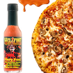 Ingredients scene of Fiery Fool with Carolina Reaper and friends.