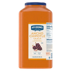 Hellmann's Ancho Chipotle sauce bottle pour for smoky sandwich flavor