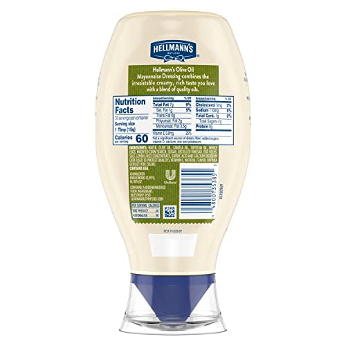 Hellmann's cage-free eggs label close-up indicating quality