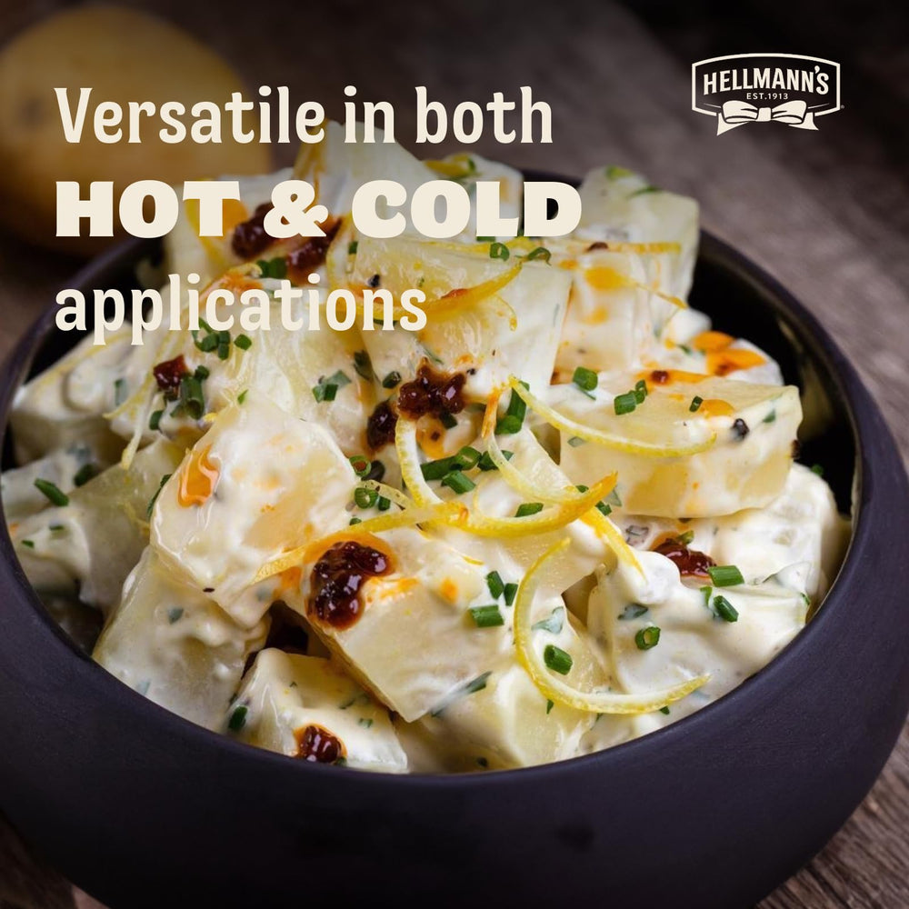 Hellmann's mayo delivers smooth, balanced flavor for salads and spreads.