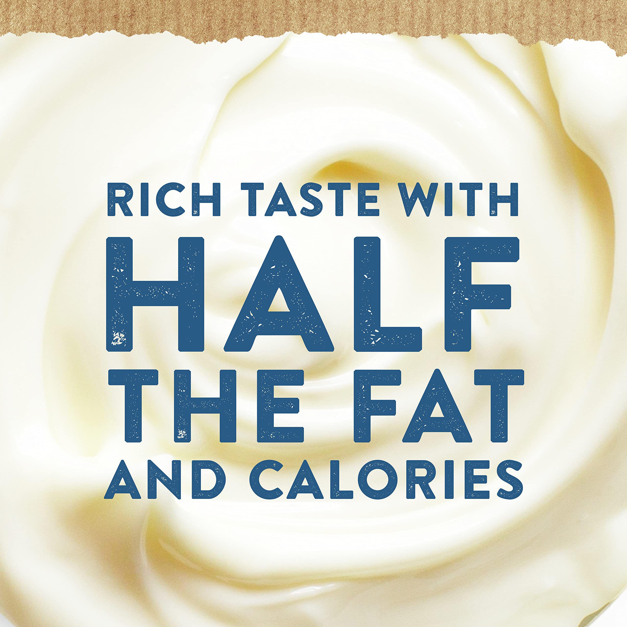 Burger topped with creamy Hellmann's Light Mayo adds moisture.