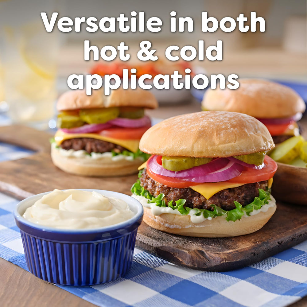 Hellmann's Light Mayonnaise hospitality pack supports fast-service environments.