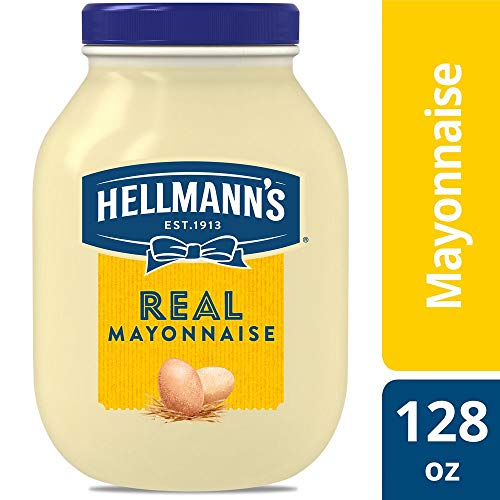Hellmann's gluten-free mayo option for gluten-free menus in cafes.