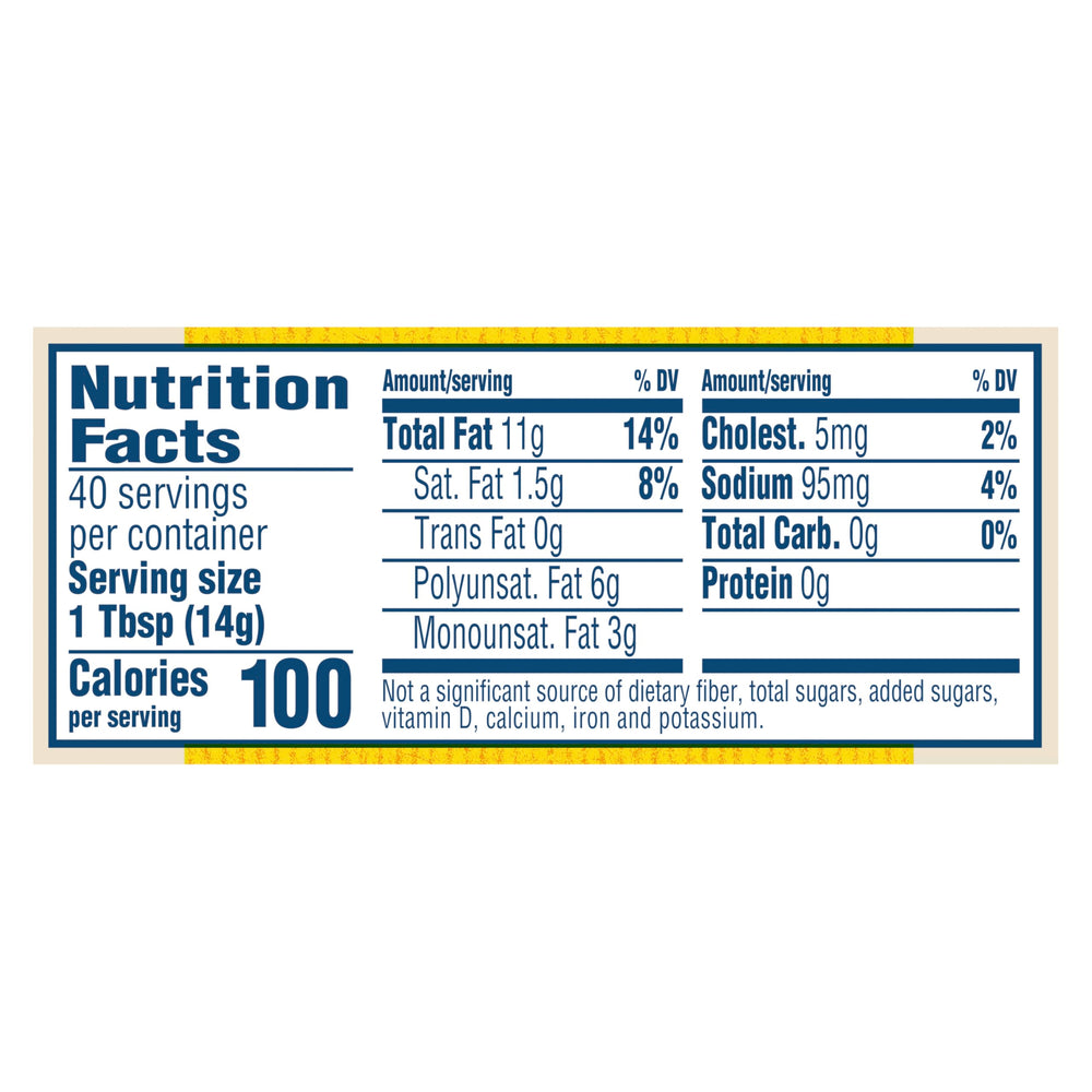 Close-up of ingredients on Hellmann's Real Mayonnaise bottle highlighting eggs, oil, and vinegar.
