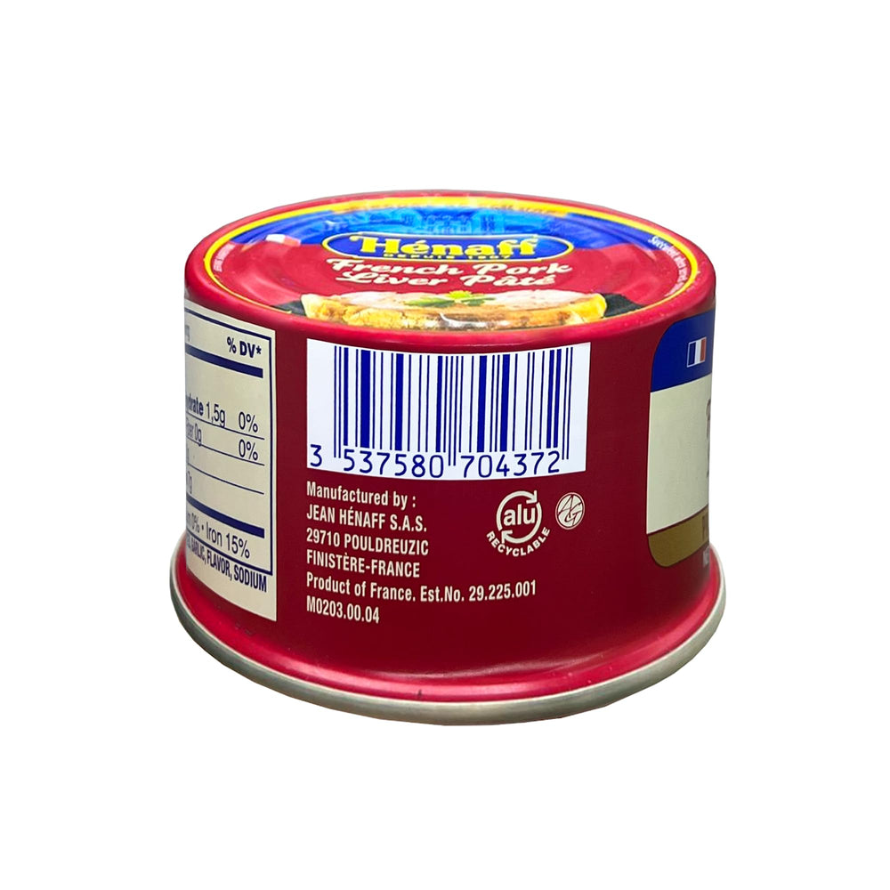 Héraff pork liver pâté as a satisfying lunch or snack.